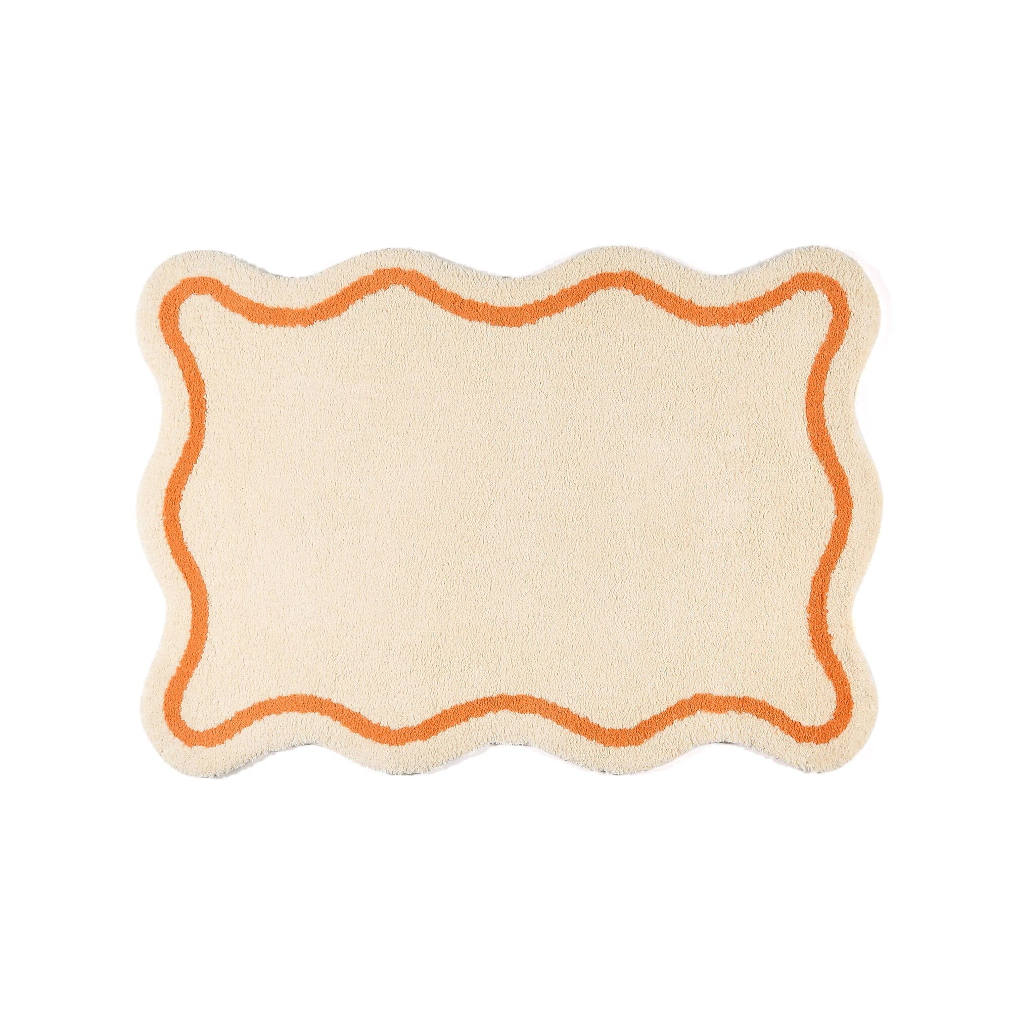 Wave Line Rug S W1400D1000 Ivory