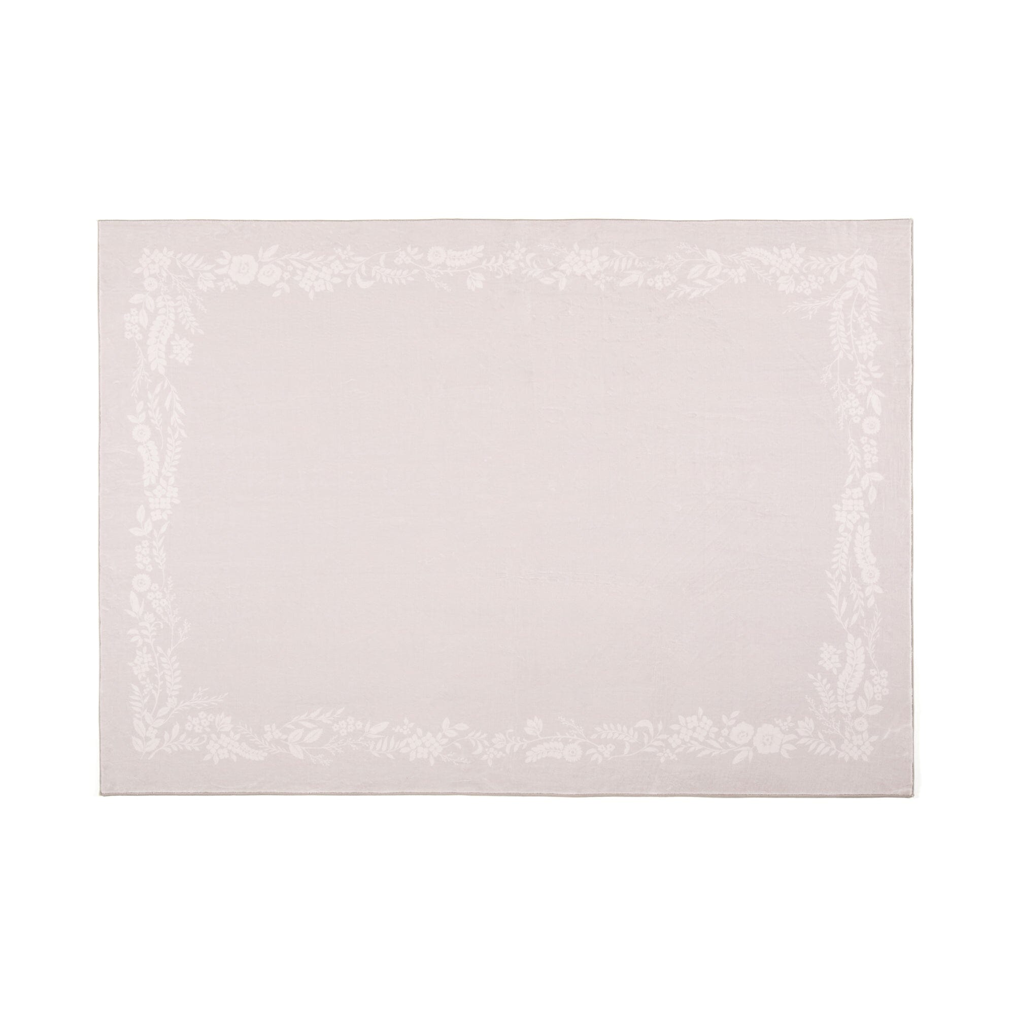 Design Print Rug Frame Flower M 20001400 Pink