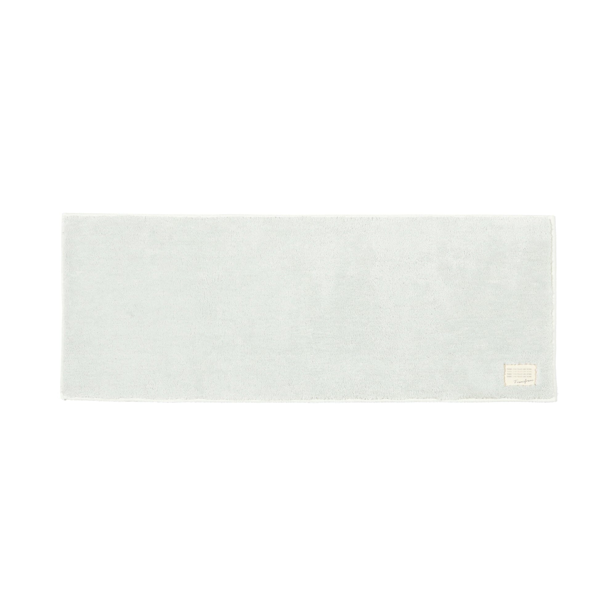 Bicolor Kitchen Mat S Light Gray x White