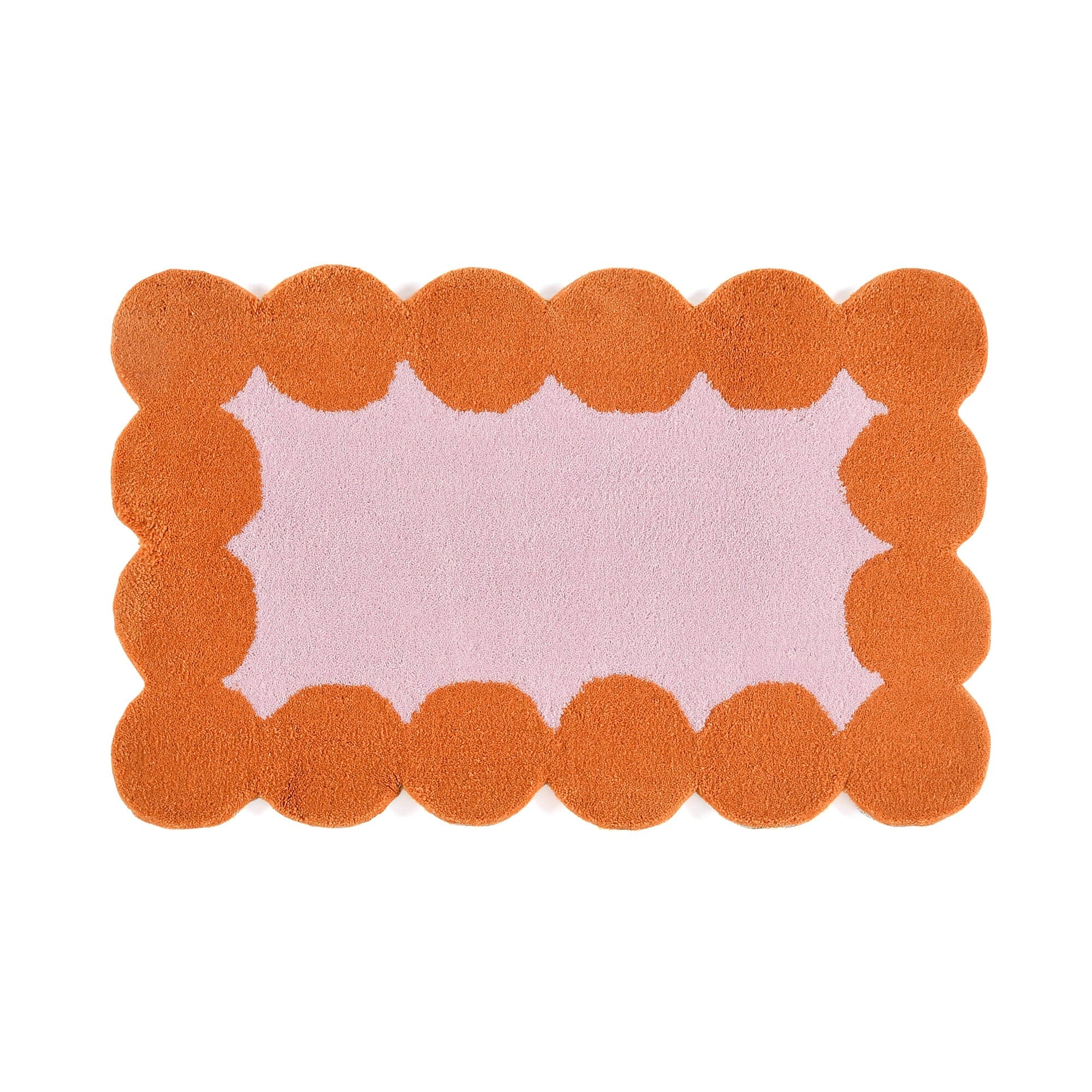 Dots Frame Mat 800 X 500 Pink X Orange