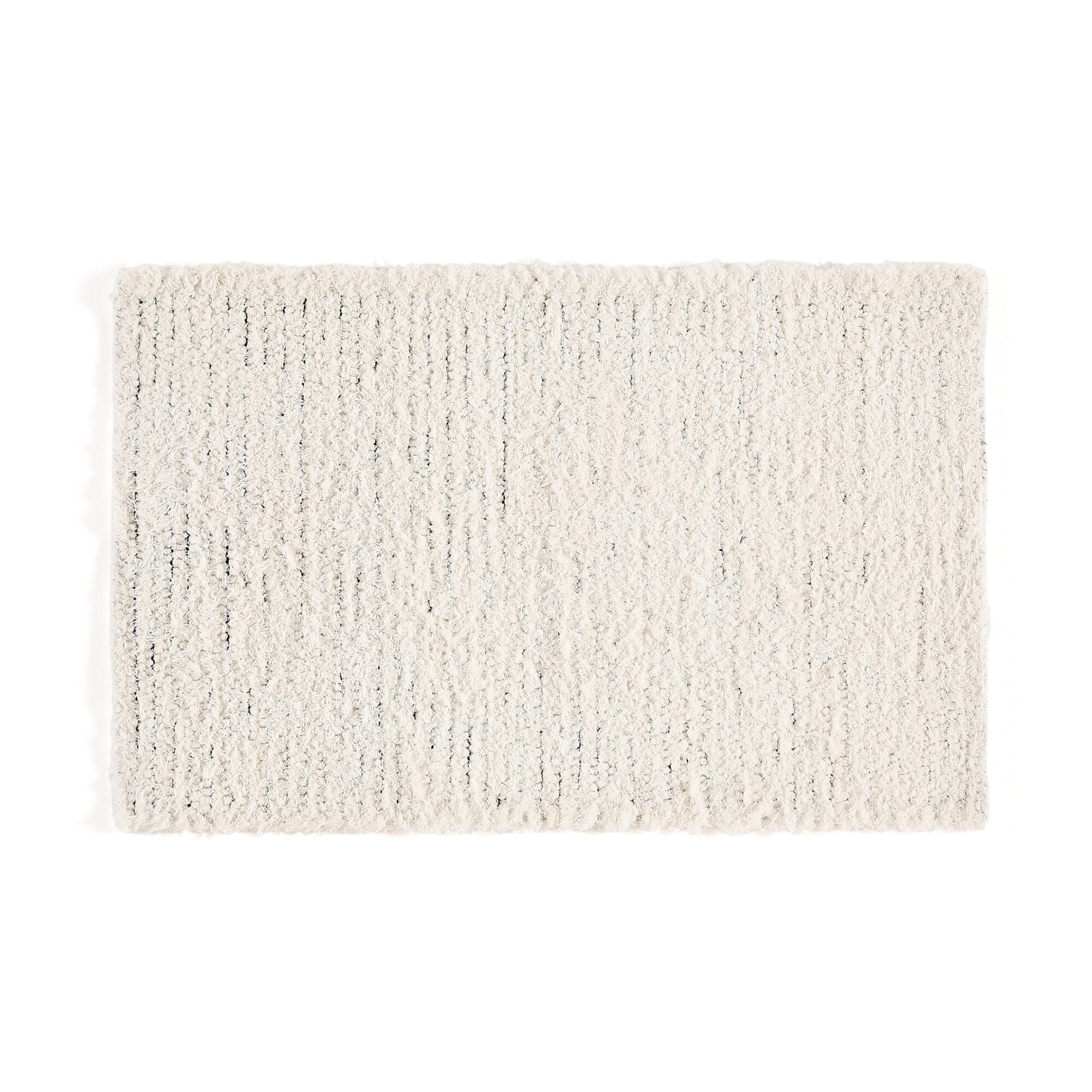 Shaggy Cotton Mat 800 X 500 White