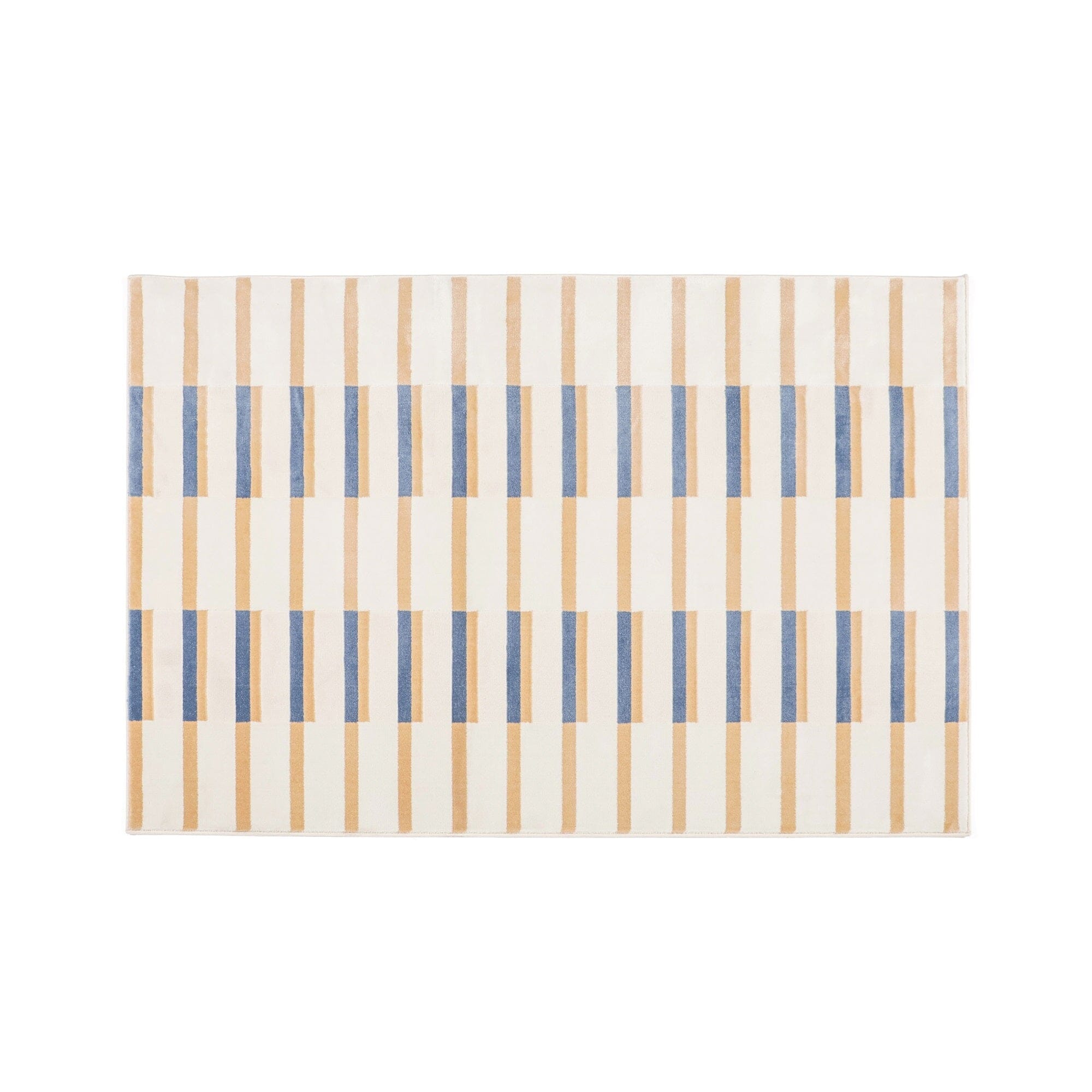 Mitte Rug Rhythm Line Medium 2000 X 1400 Orange X Blue